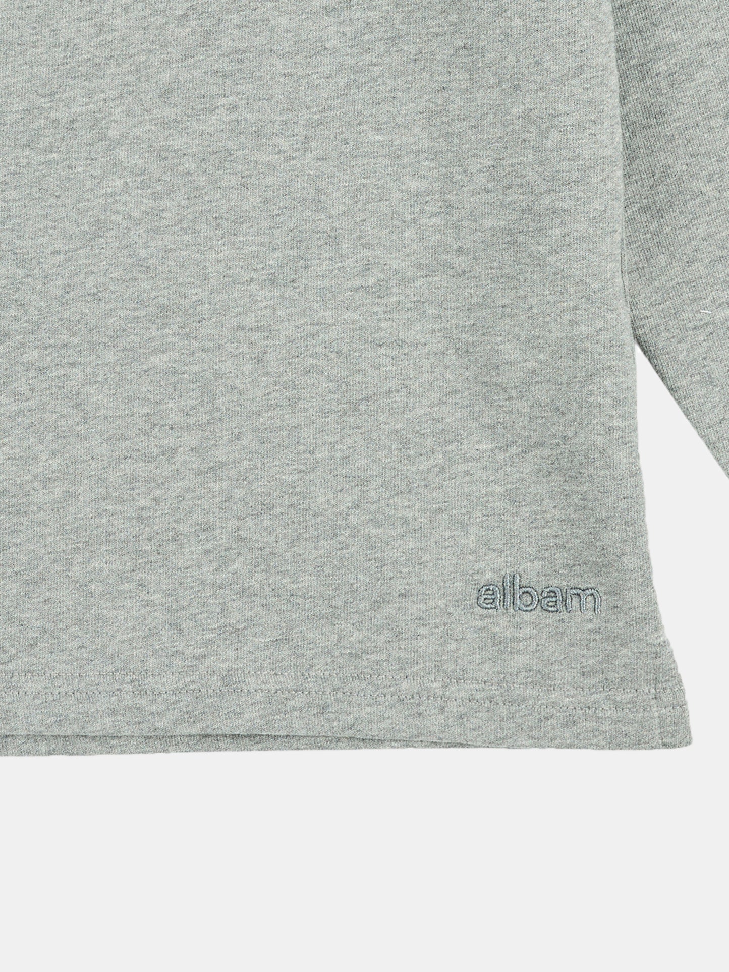 Witley Sweat in Grey Marl