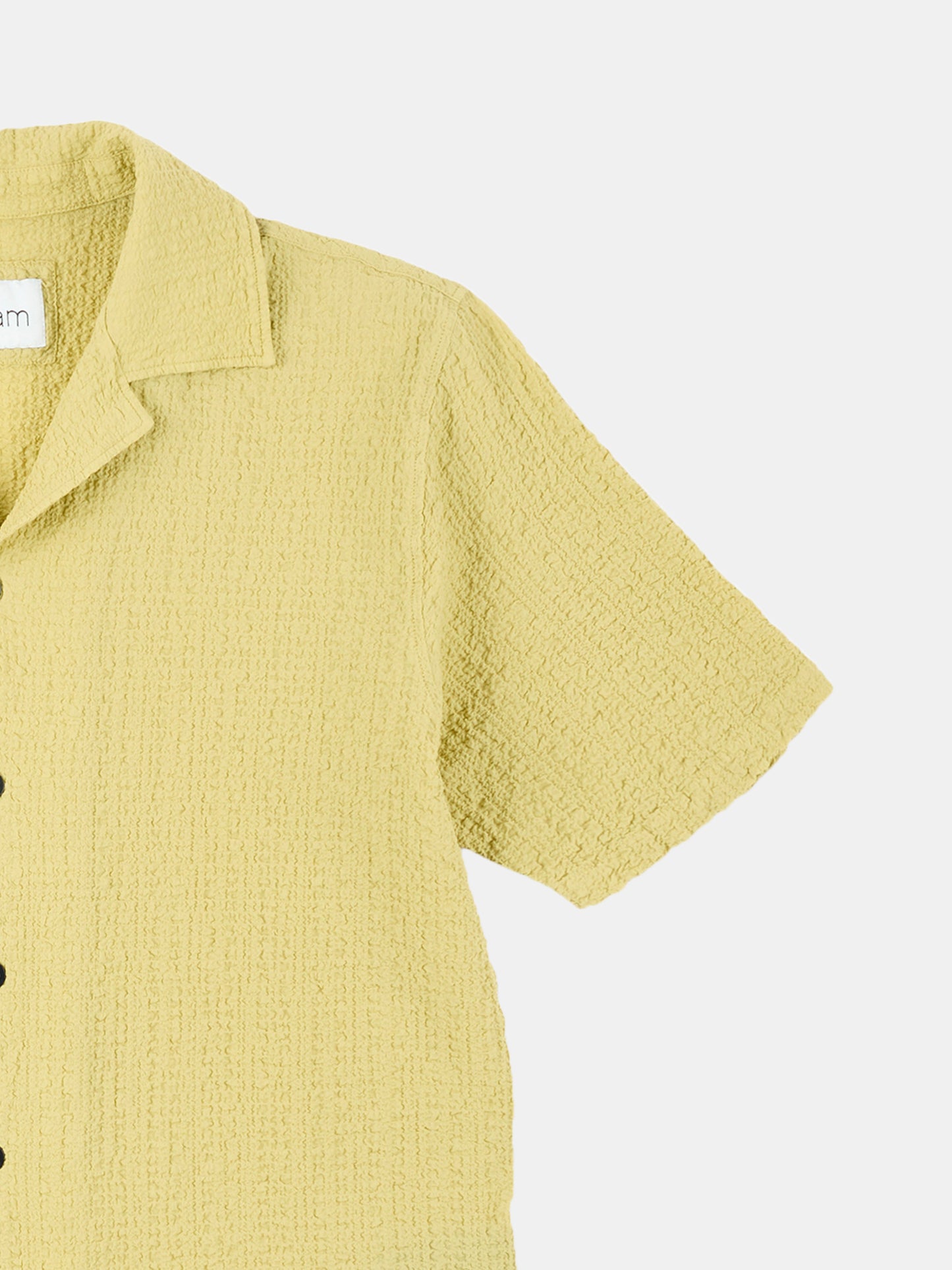 Seersucker Fenton Shirt in Vintage Khaki