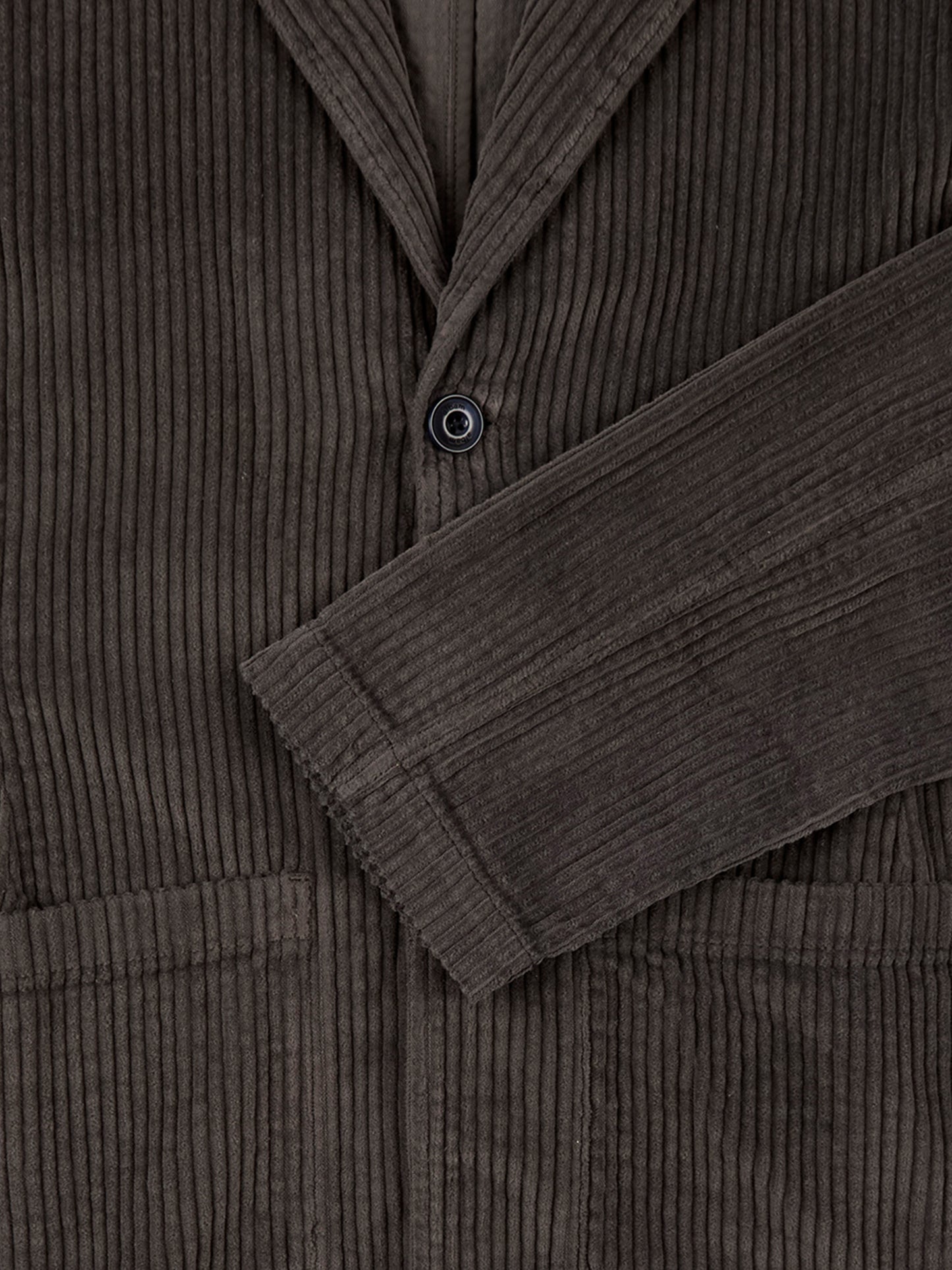 Cord Fairfax Blazer in Charcoal