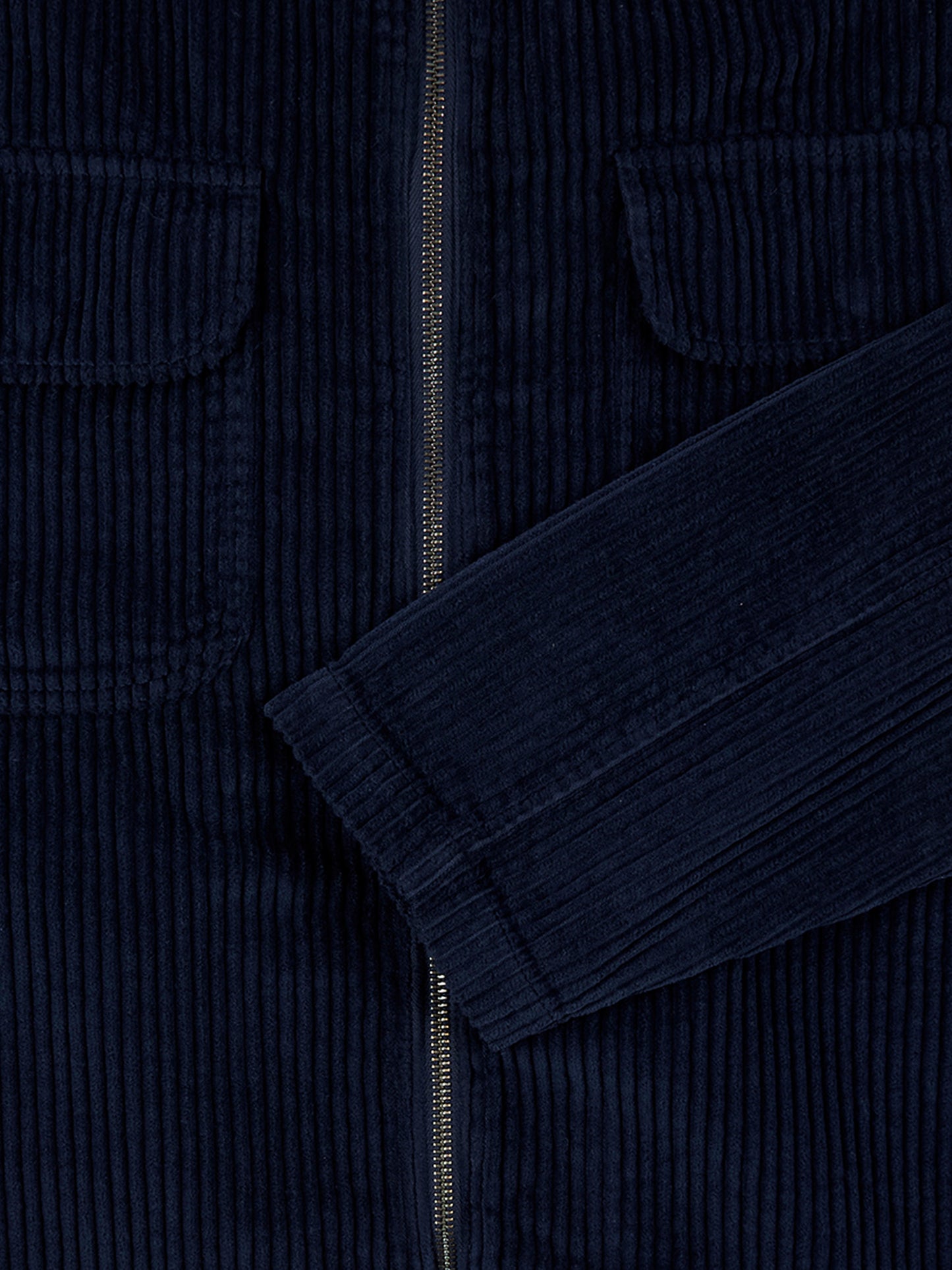 Cord Clarence Jacket in Dark Navy