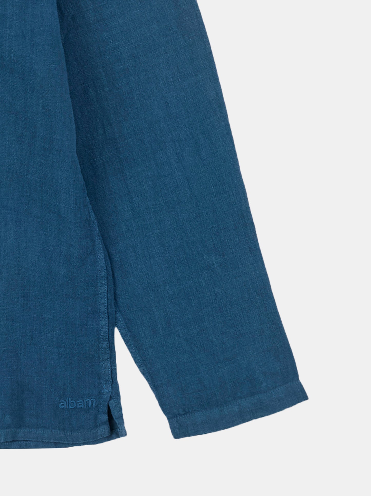 Linen Hyde Shirt in Indigo