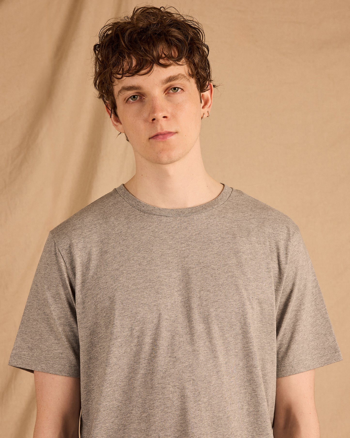 Classic T-Shirt in Grey Marl