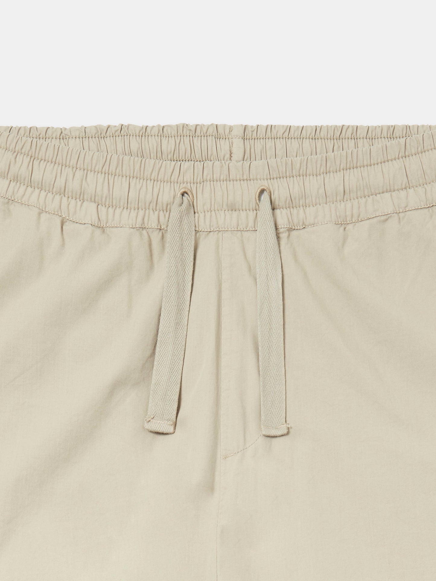 Poplin Drawstring Trouser in Vintage Khaki