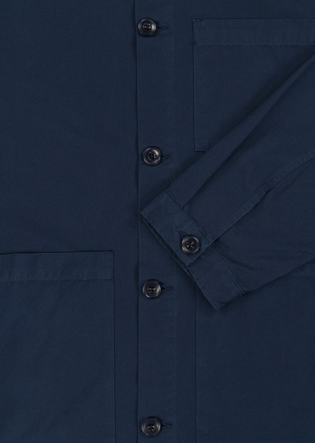 Canvas Work Shirt in Dark Navy