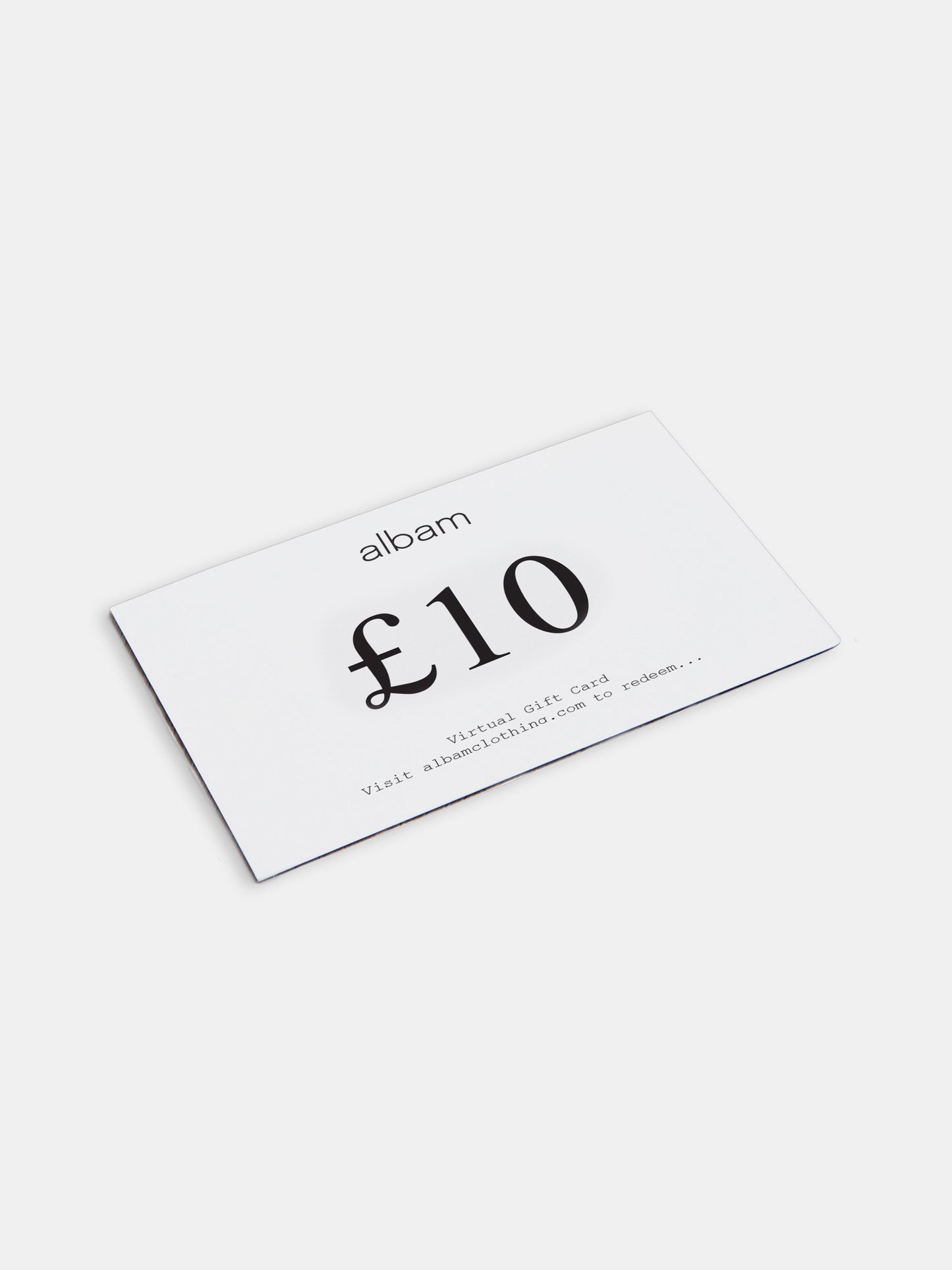 Virtual Gift Card