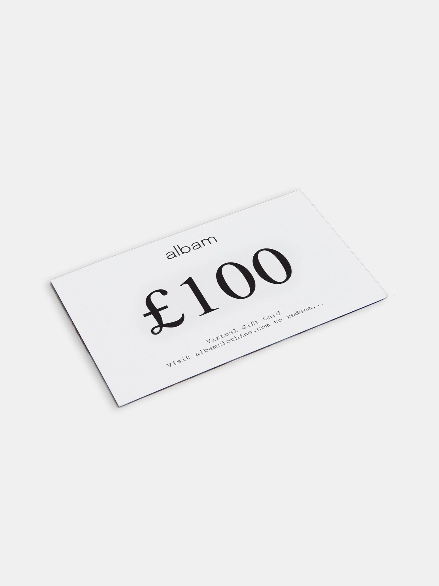 Virtual Gift Card
