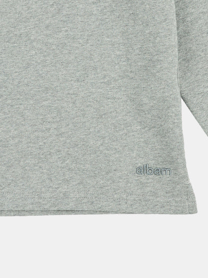 Witley Sweat in Grey Marl