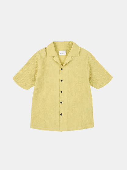 Seersucker Fenton Shirt in Vintage Khaki