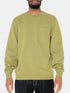 Woven Pocket Sweatshirt in Khaki