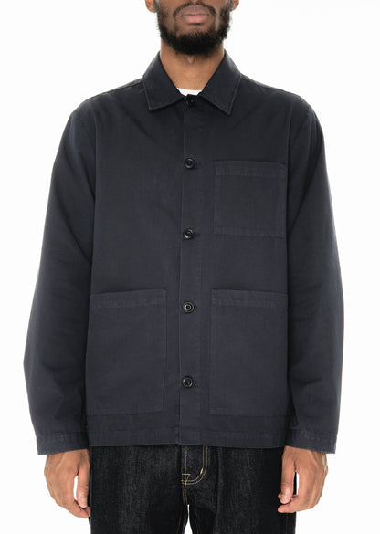 Canvas Work Shirt in Dark Navy