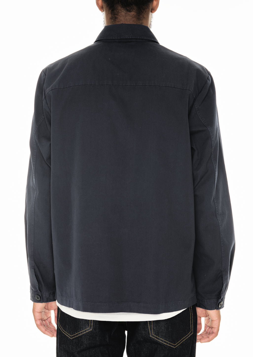 Canvas Work Shirt in Dark Navy