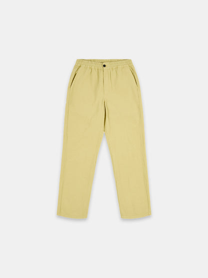 Seersucker Judd Trousers in Vintage Khaki