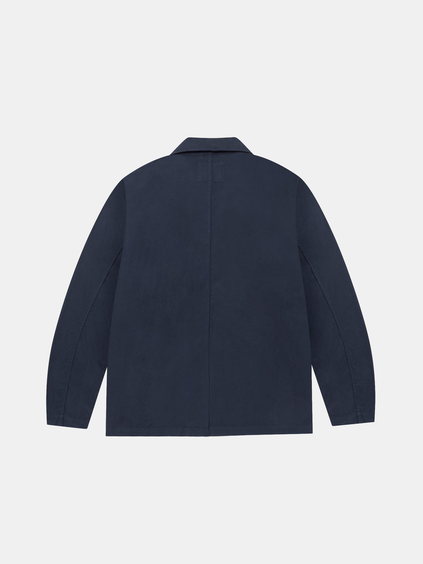 Poplin Unlined Blazer in Dark Navy