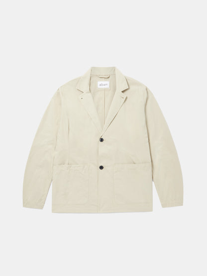 Poplin Unlined Blazer in Eucalyptus
