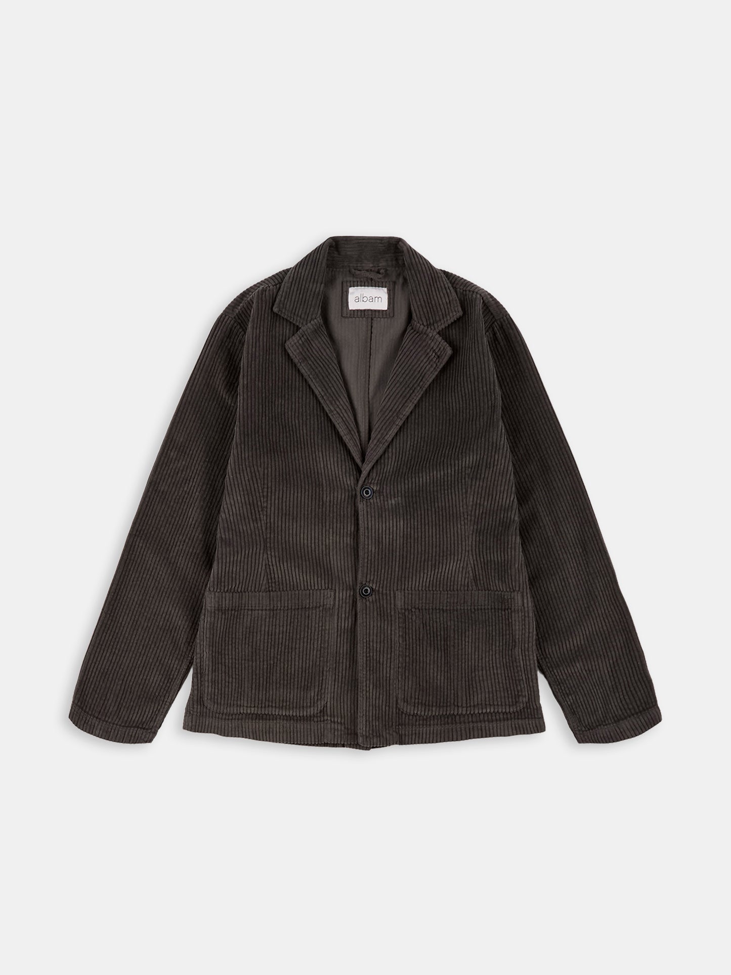 Cord Fairfax Blazer in Charcoal