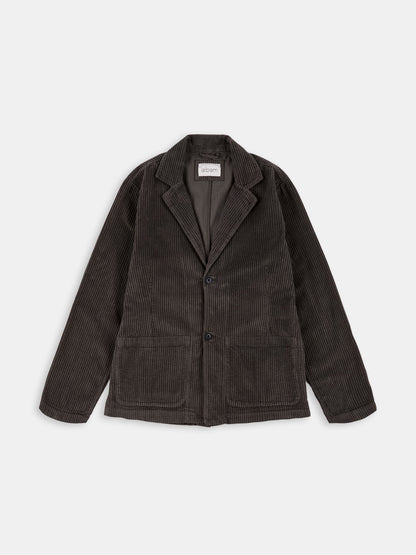 Cord Fairfax Blazer in Charcoal