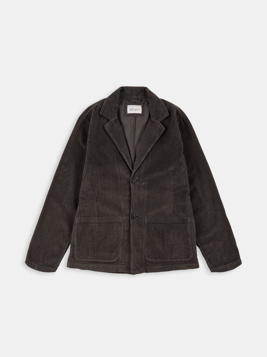Cord Fairfax Blazer in Charcoal