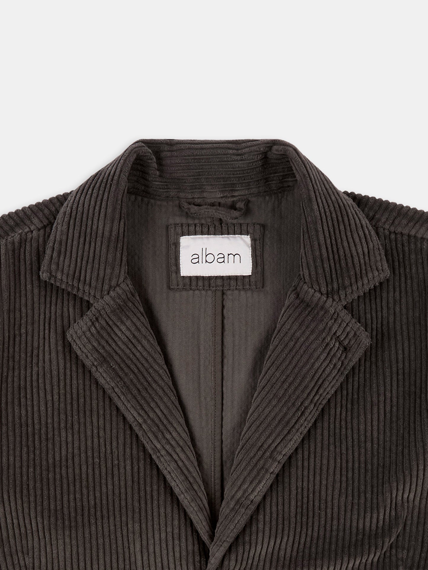 Cord Fairfax Blazer in Charcoal