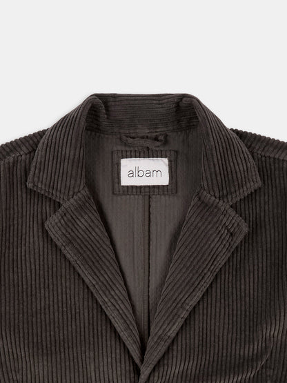 Cord Fairfax Blazer in Charcoal