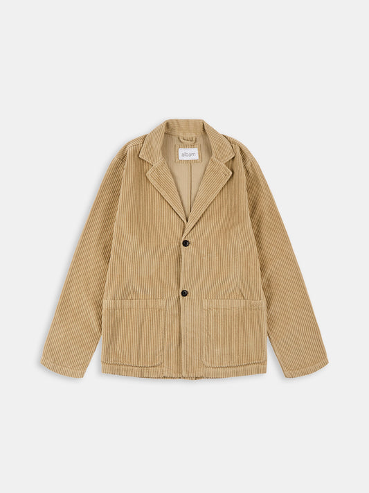 Cord Fairfax Blazer in Stone