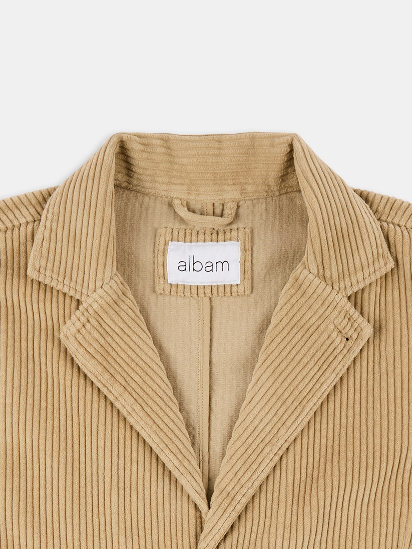 Cord Fairfax Blazer in Stone
