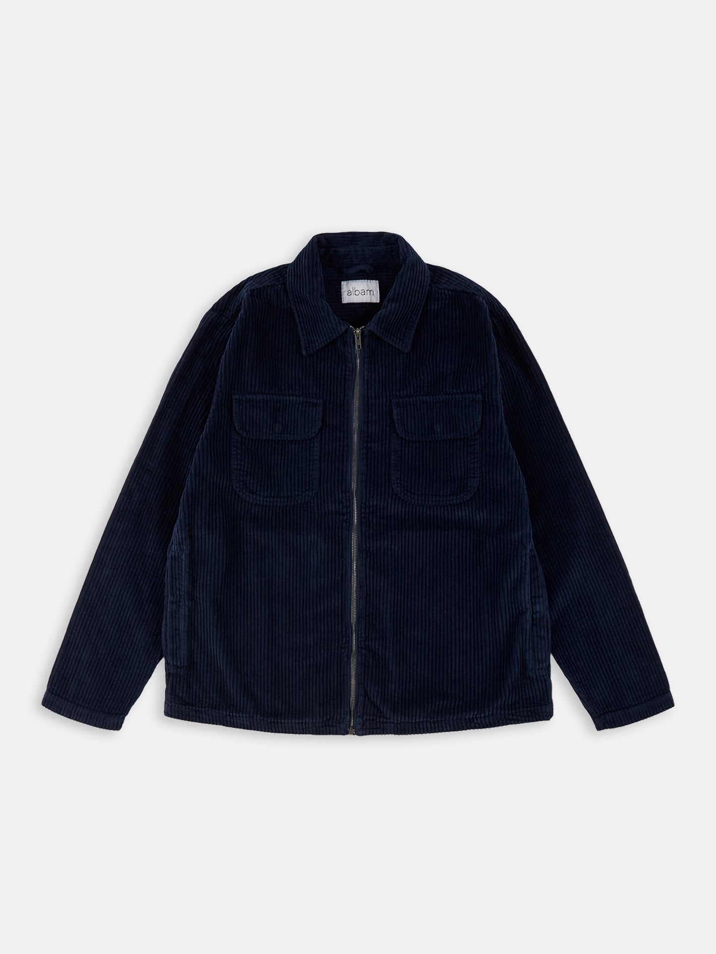 Cord Clarence Jacket in Dark Navy