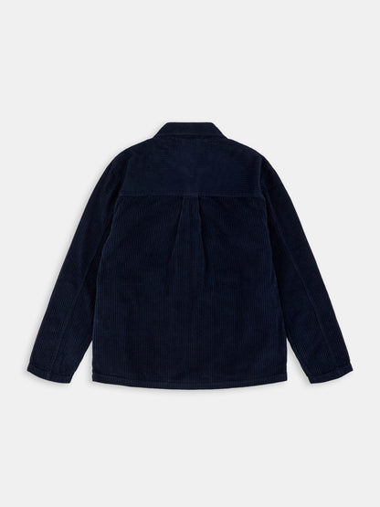 Cord Clarence Jacket in Dark Navy
