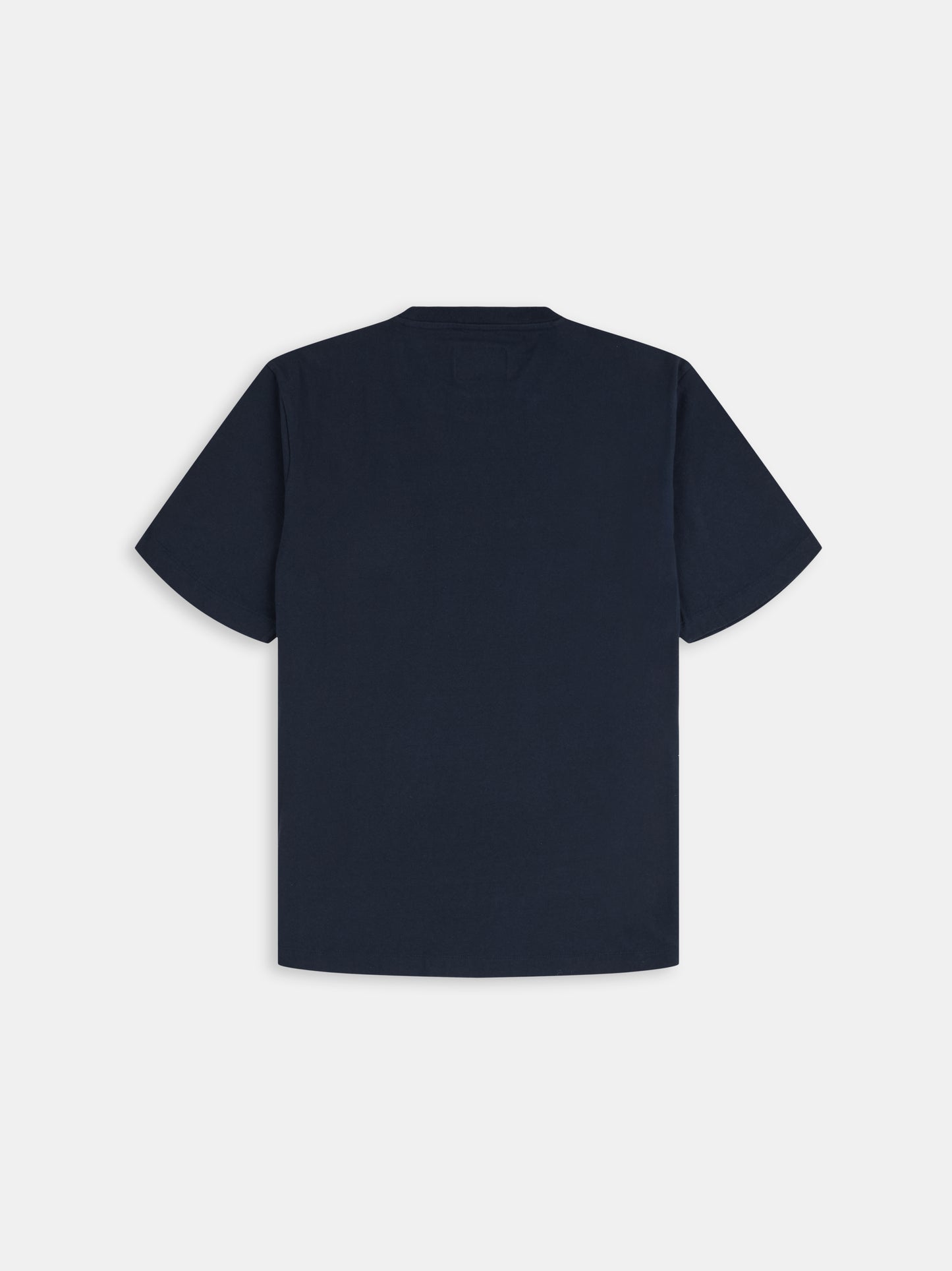 Woven Pocket T-Shirt in Dark Navy