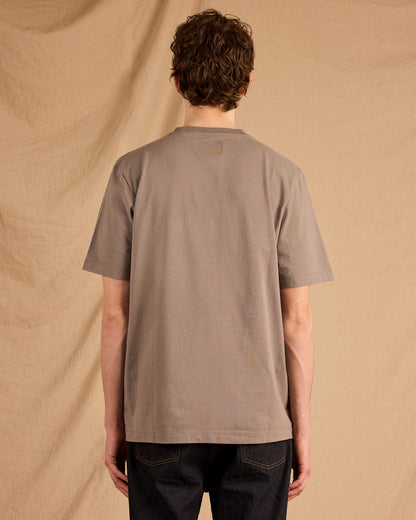 Woven Pocket T-Shirt in Slate