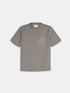 Woven Pocket T-Shirt in Slate