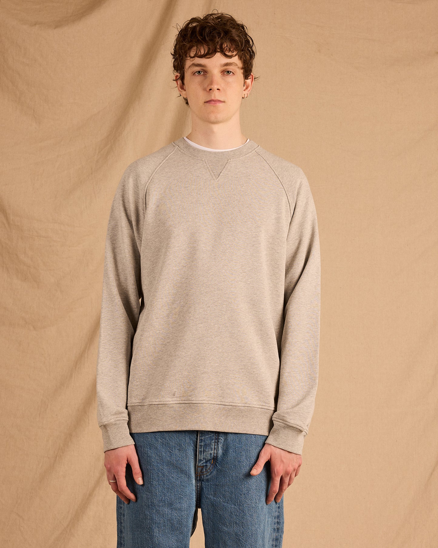 Avon Sweatshirt in Grey Marl