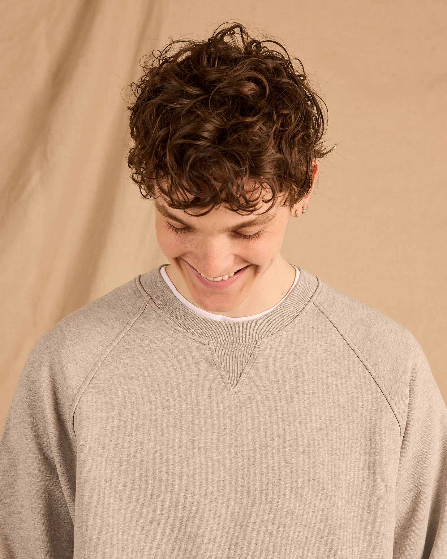 Avon Sweatshirt in Grey Marl
