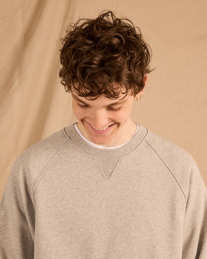 Avon Sweatshirt in Grey Marl