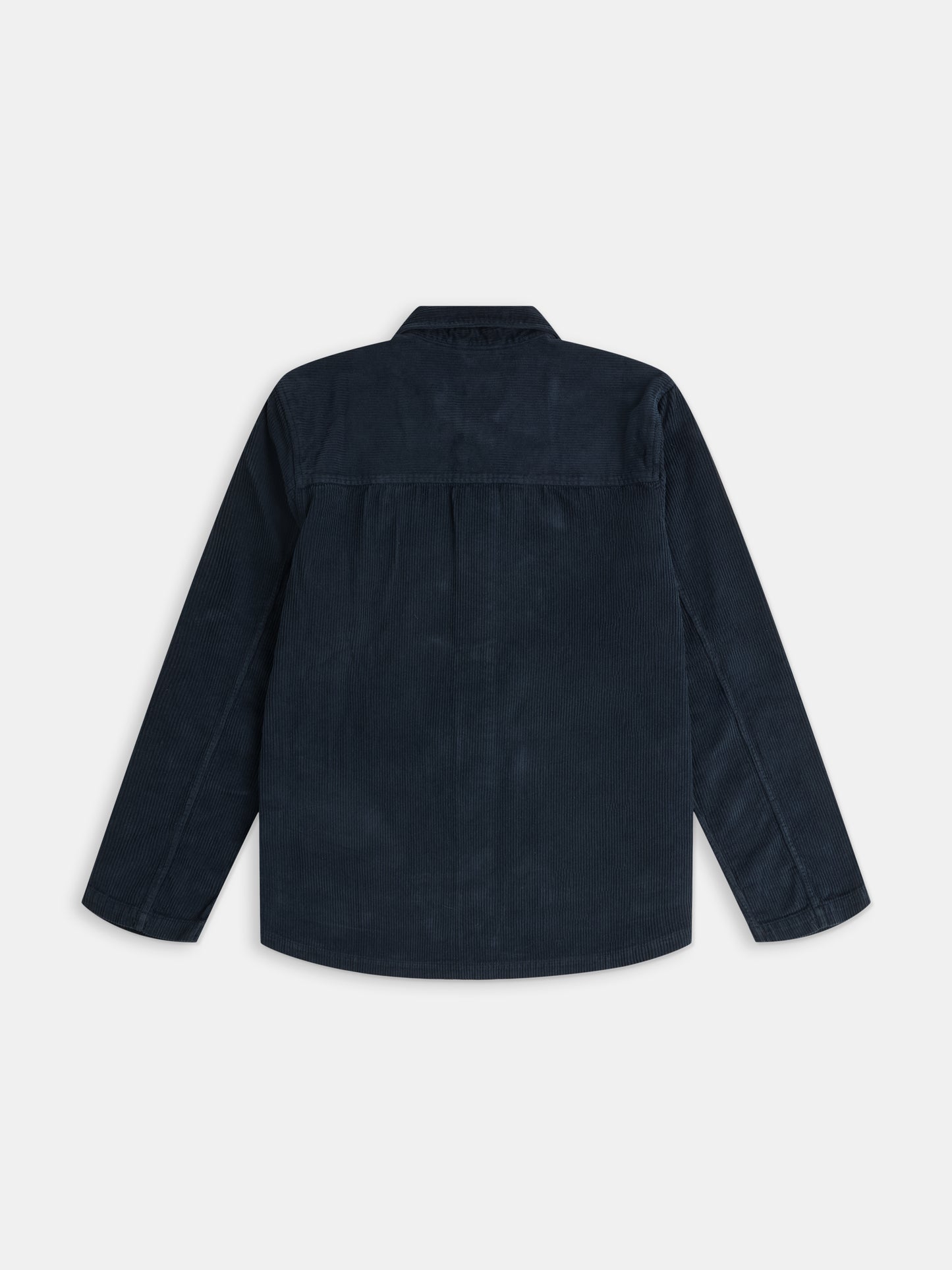 Needlecord Acton Overshirt in Dark Navy