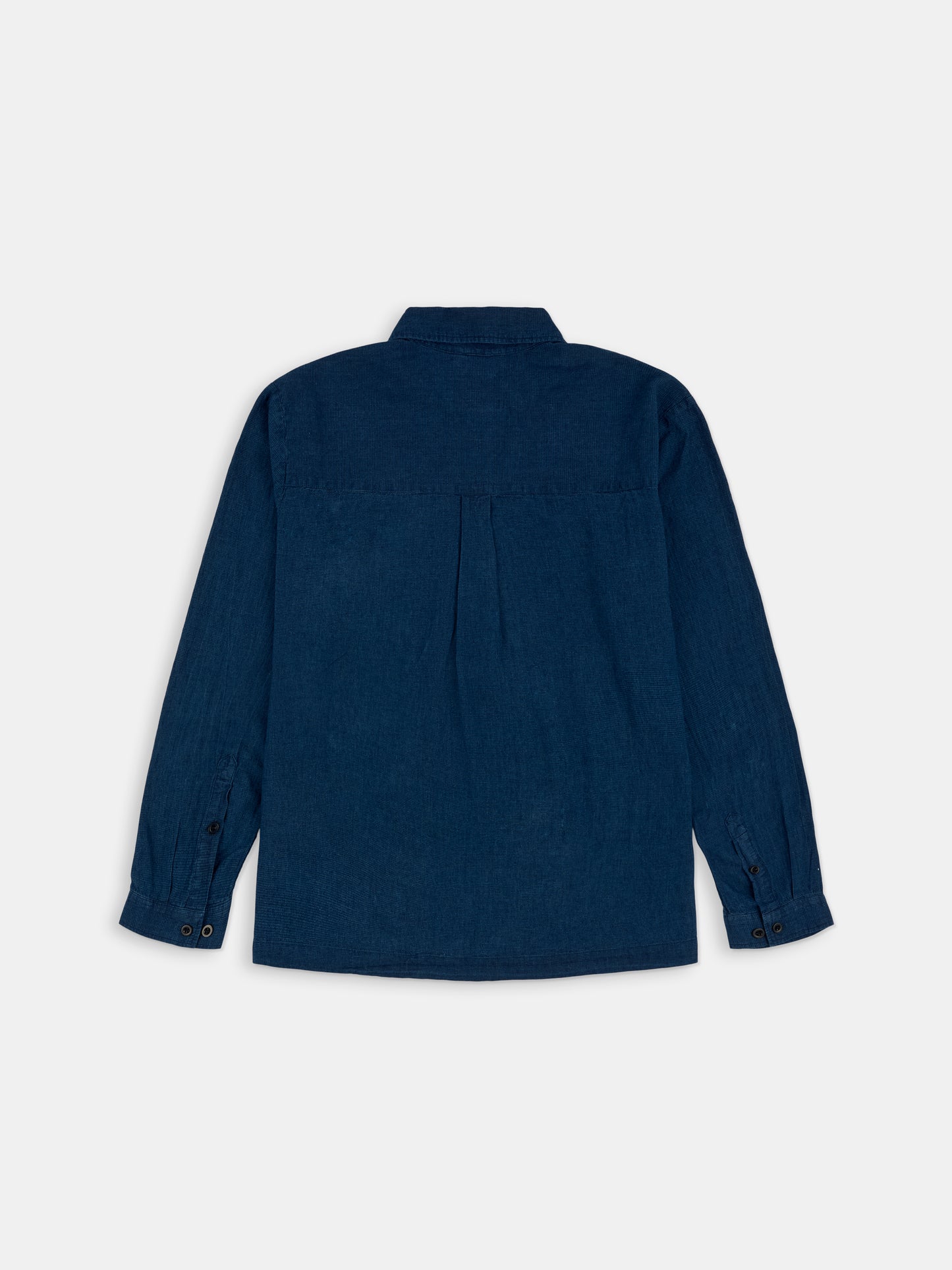 Carpenter Linen Shirt in Dark Navy