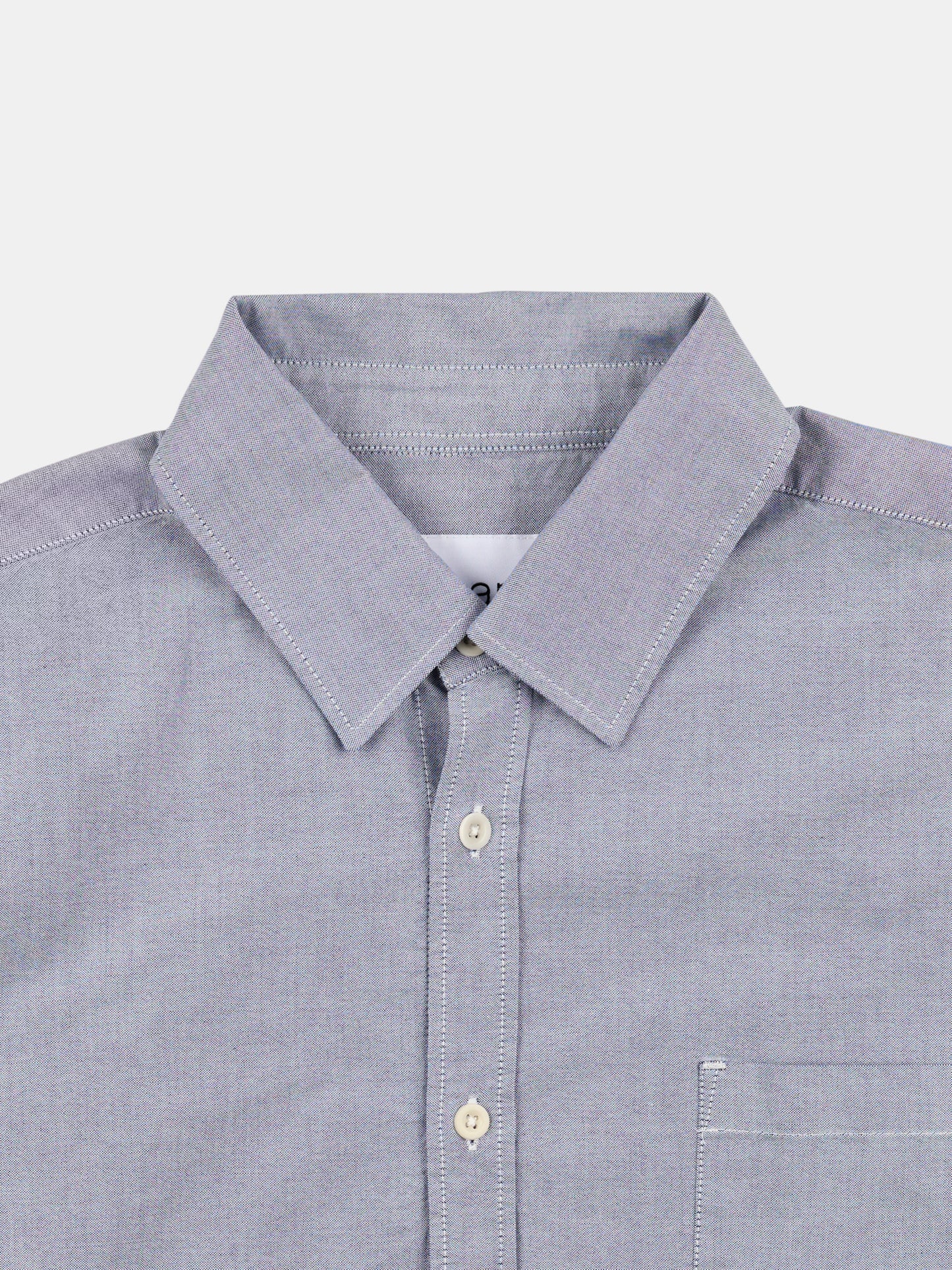 Boston Oxford Shirt in Washed Navy