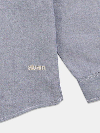 Boston Oxford Shirt in Washed Navy