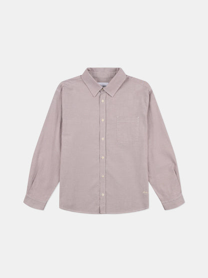 Boston Oxford Shirt in Washed Claret