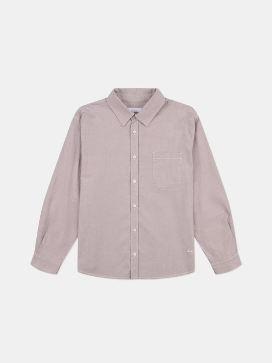 Boston Oxford Shirt in Washed Claret