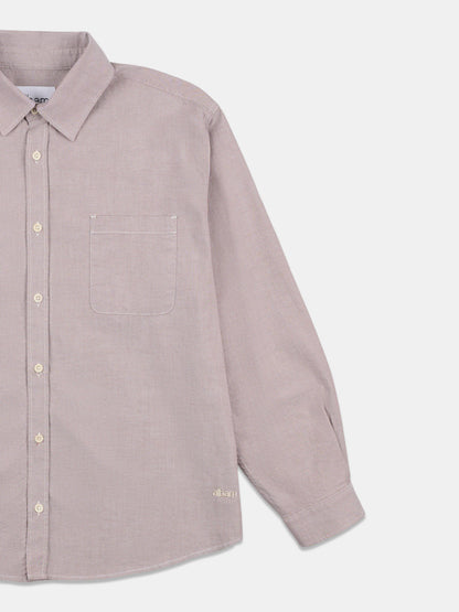Boston Oxford Shirt in Washed Claret