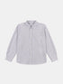Boston Stripe Oxford Shirt in Brown/Off-White