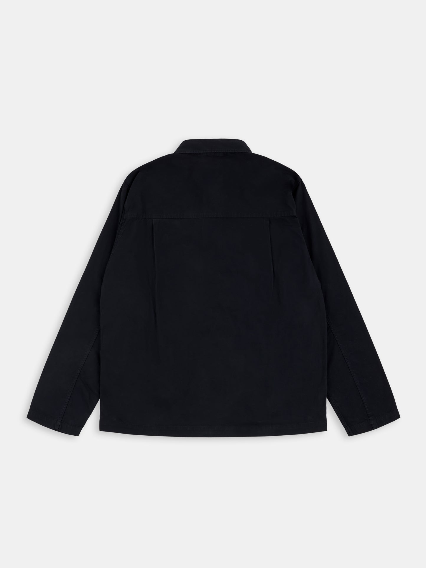 Hatton Cotton Overshirt in Dark Navy