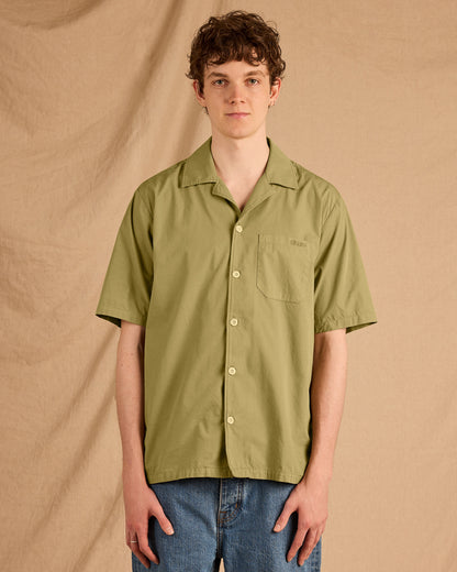 Grange Poplin Shirt in Sand