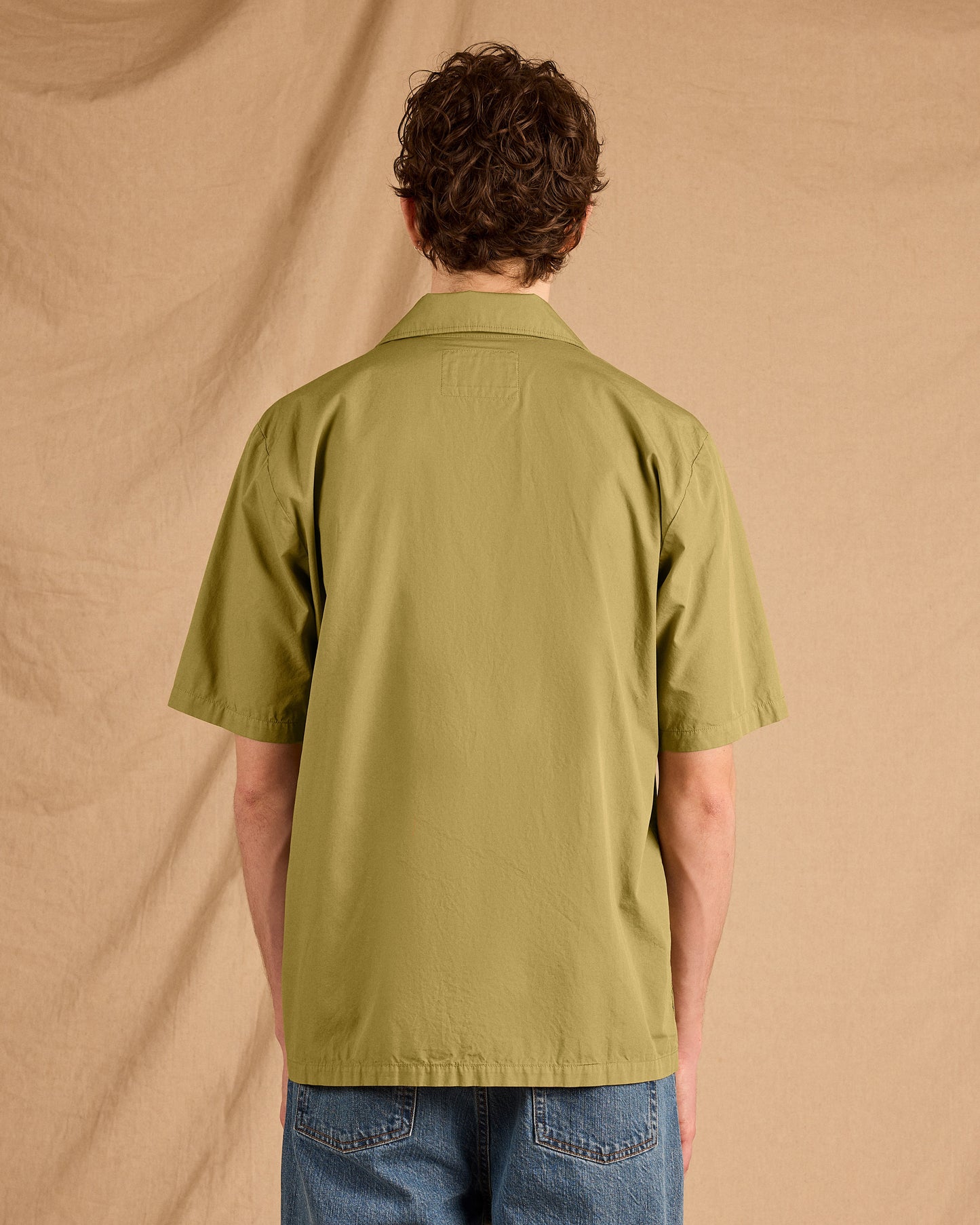 Grange Poplin Shirt in Sand