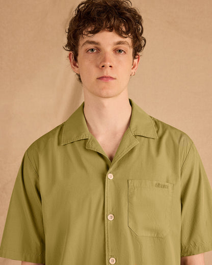 Grange Poplin Shirt in Sand