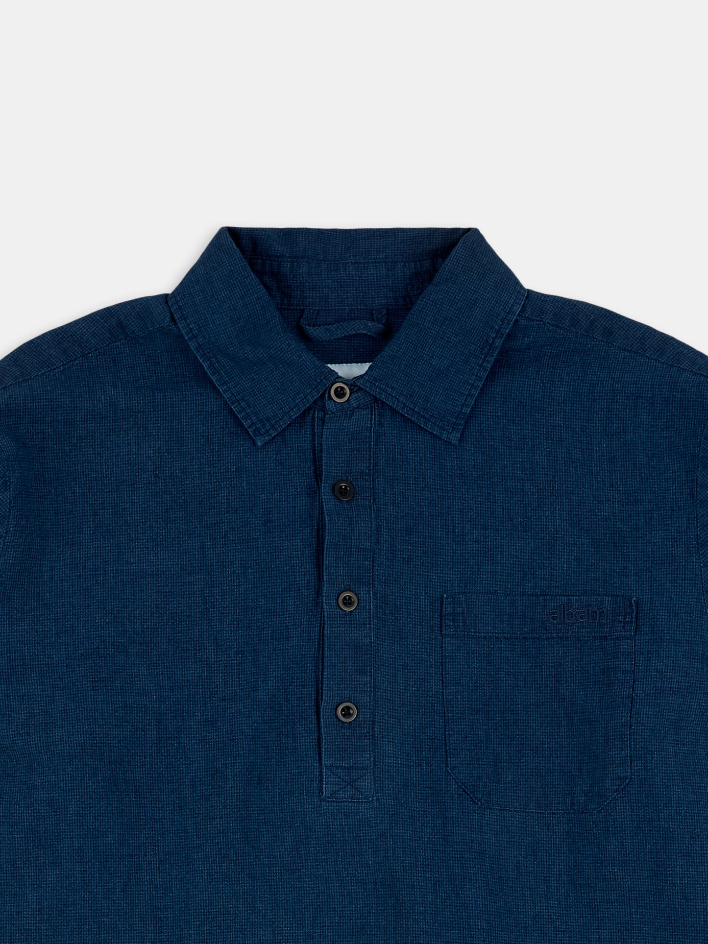 Carpenter Linen Shirt in Dark Navy