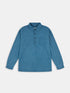 Carpenter Linen Shirt in Blue