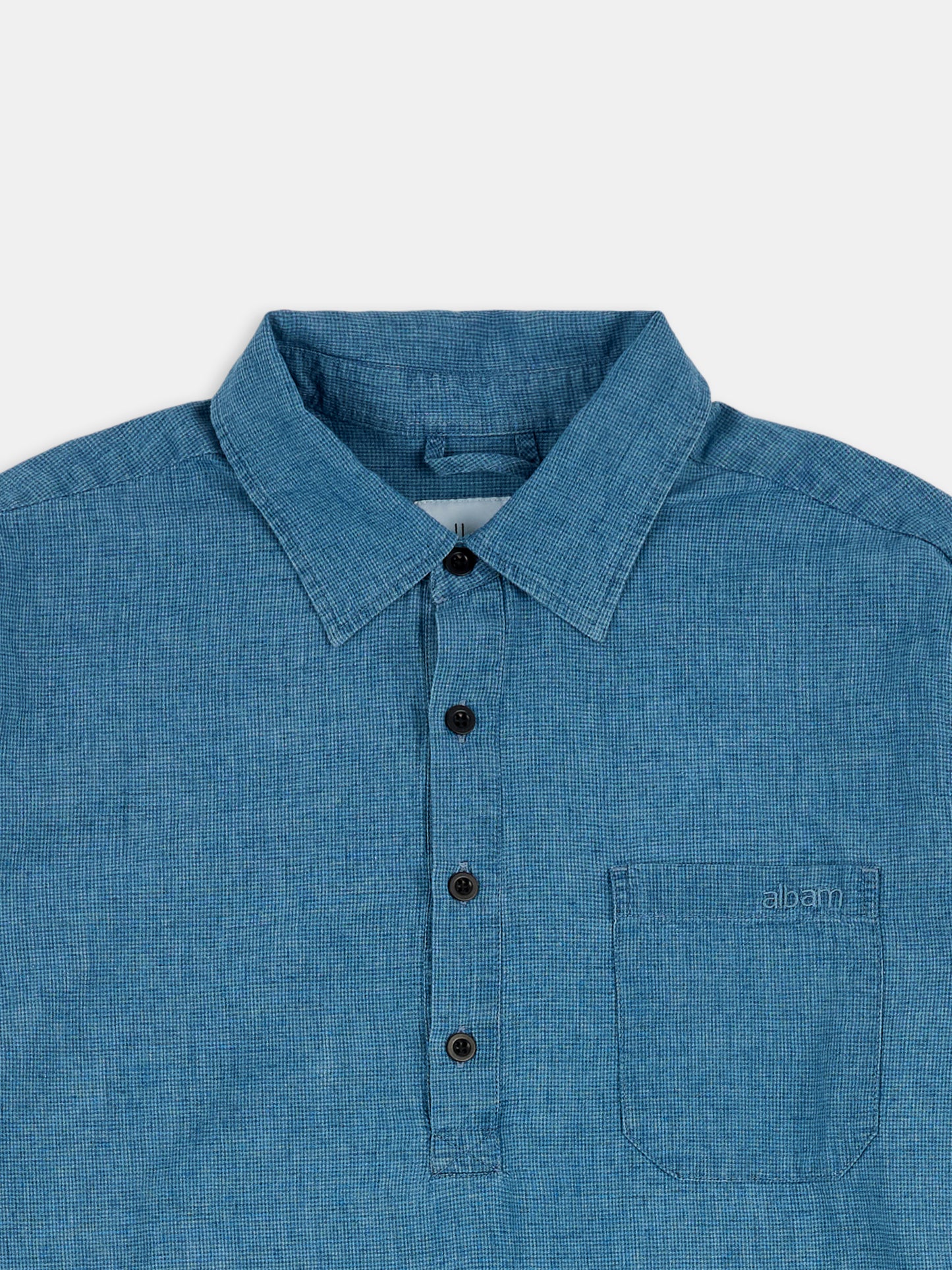 Carpenter Linen Shirt in Blue