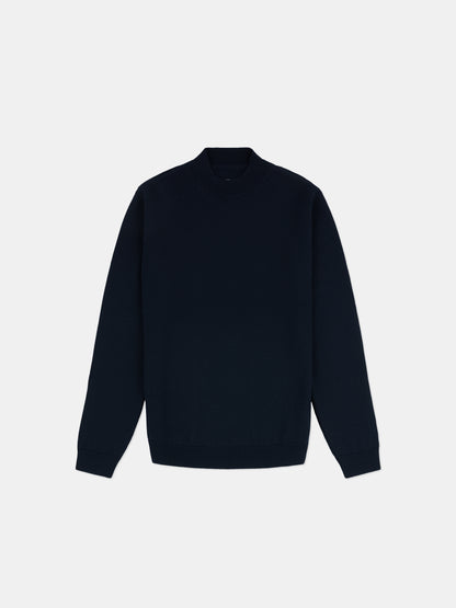 Pimlico Crew Knit in Dark Navy
