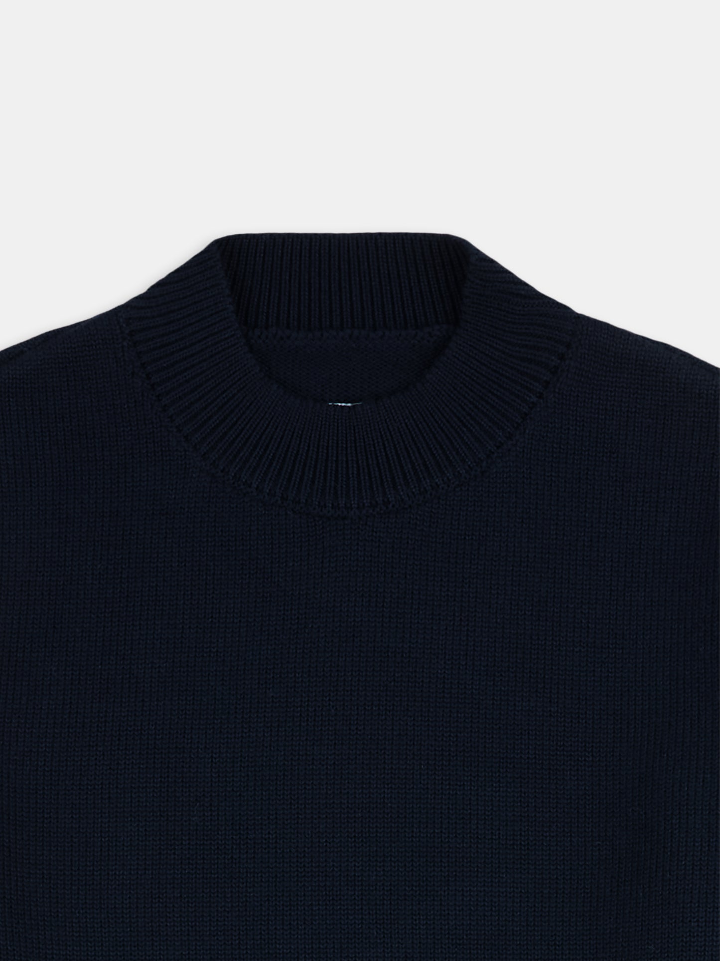 Pimlico Crew Knit in Dark Navy